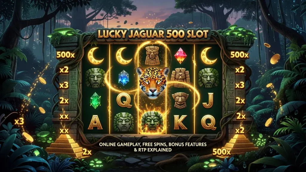 Lucky Jaguar 500 Slot: Online Gameplay, Free Spins, Bonus Features & RTP Explained